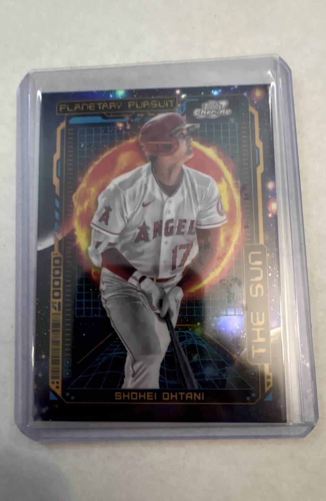 2023 Topps Cosmic Chrome - Planetary Pursuit Shohei Ohtani #PPS-7 Sun