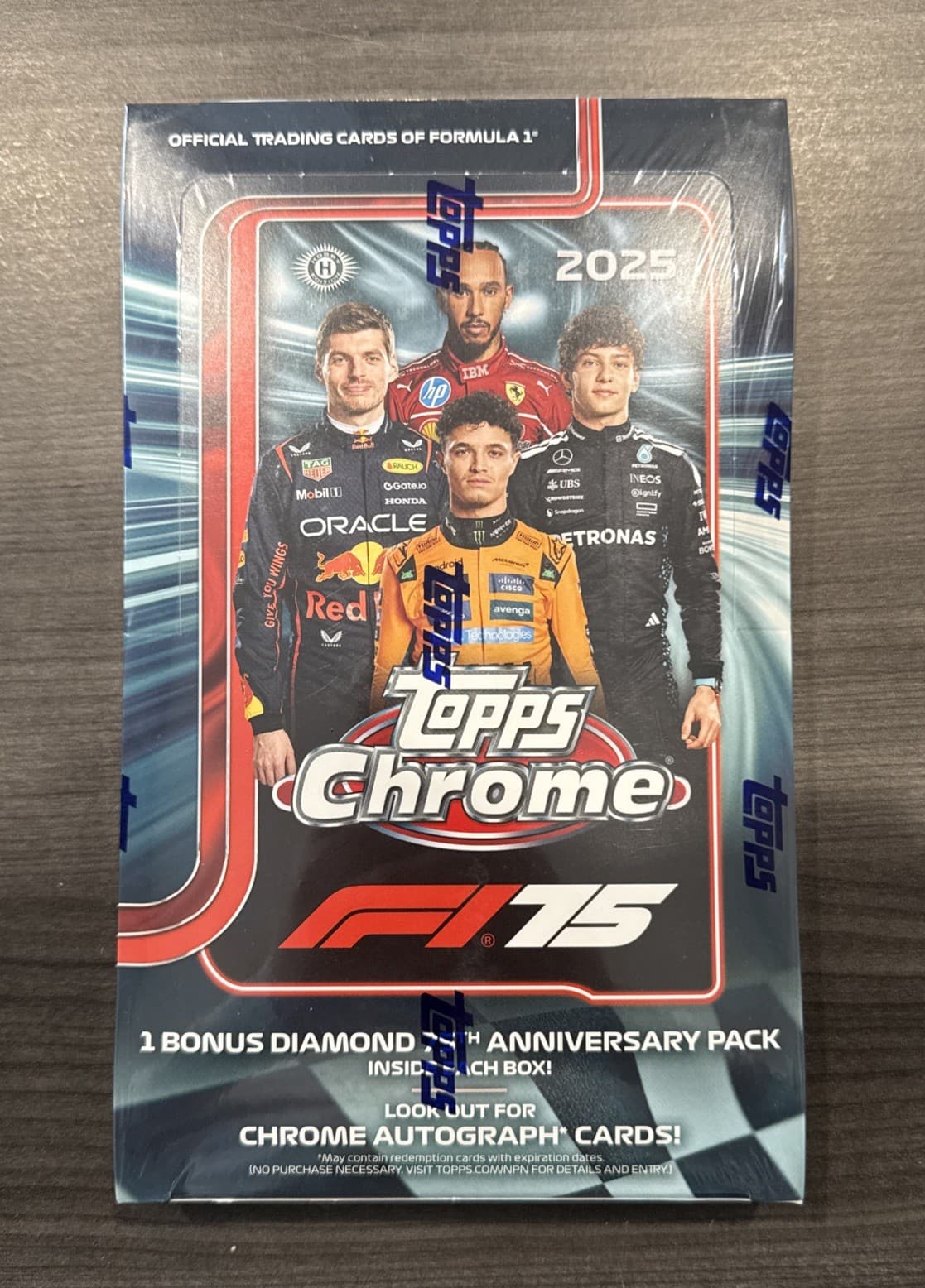 2025 Topps Chrome Formula 1 F1 Racing Hobby Box!