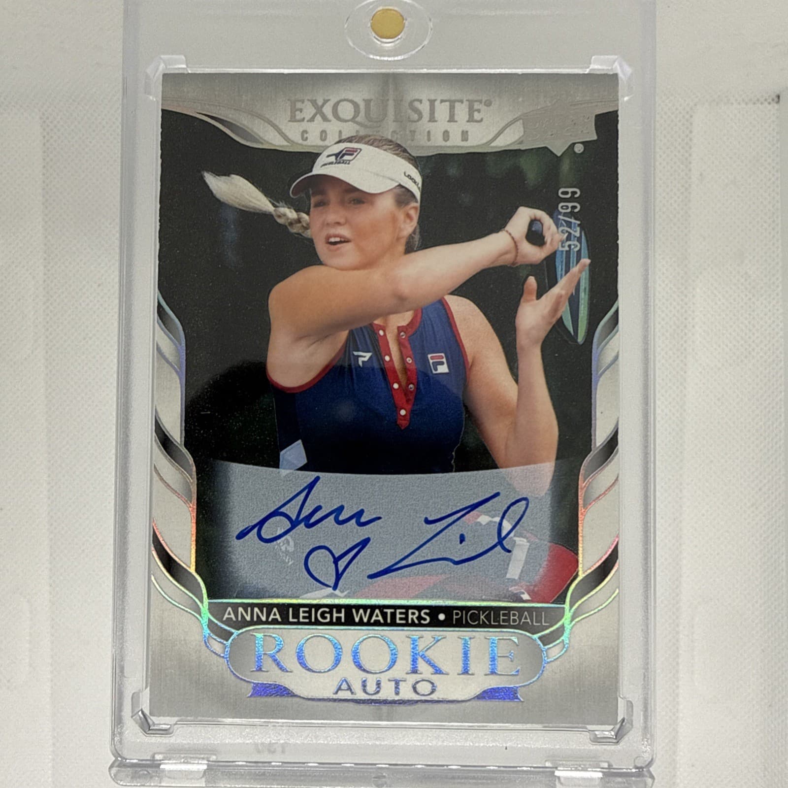 2024 Upper Deck Goodwin Champ- Exquisite Rookie Auto Anna Leigh Waters 52:99