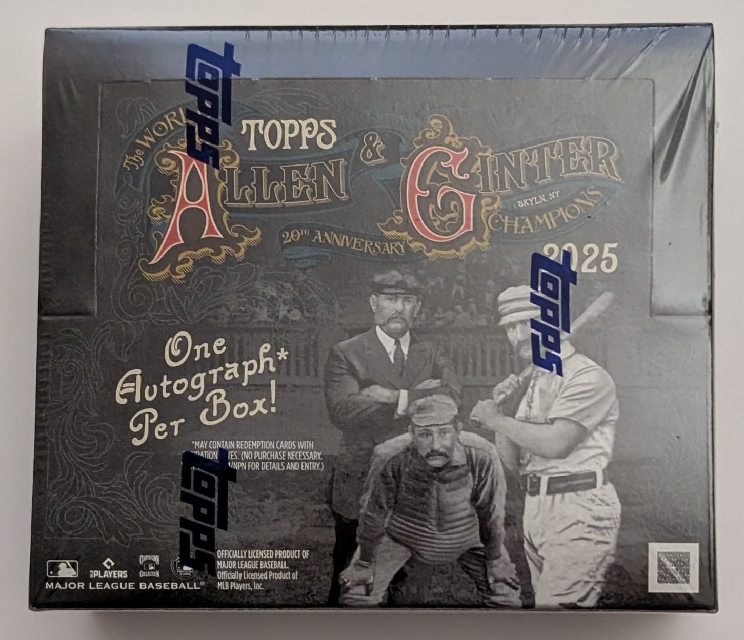 (FACTORY SEALED) 2025 TOPPS ALLEN & GINTER X BASEBALL HOBBY BOX 1 ON CARD AUTO
