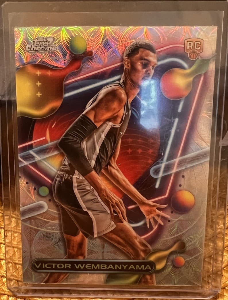 2023-24 Topps Cosmic Chrome Victor Wembanyama #151 Nucleus Refractor (RC)