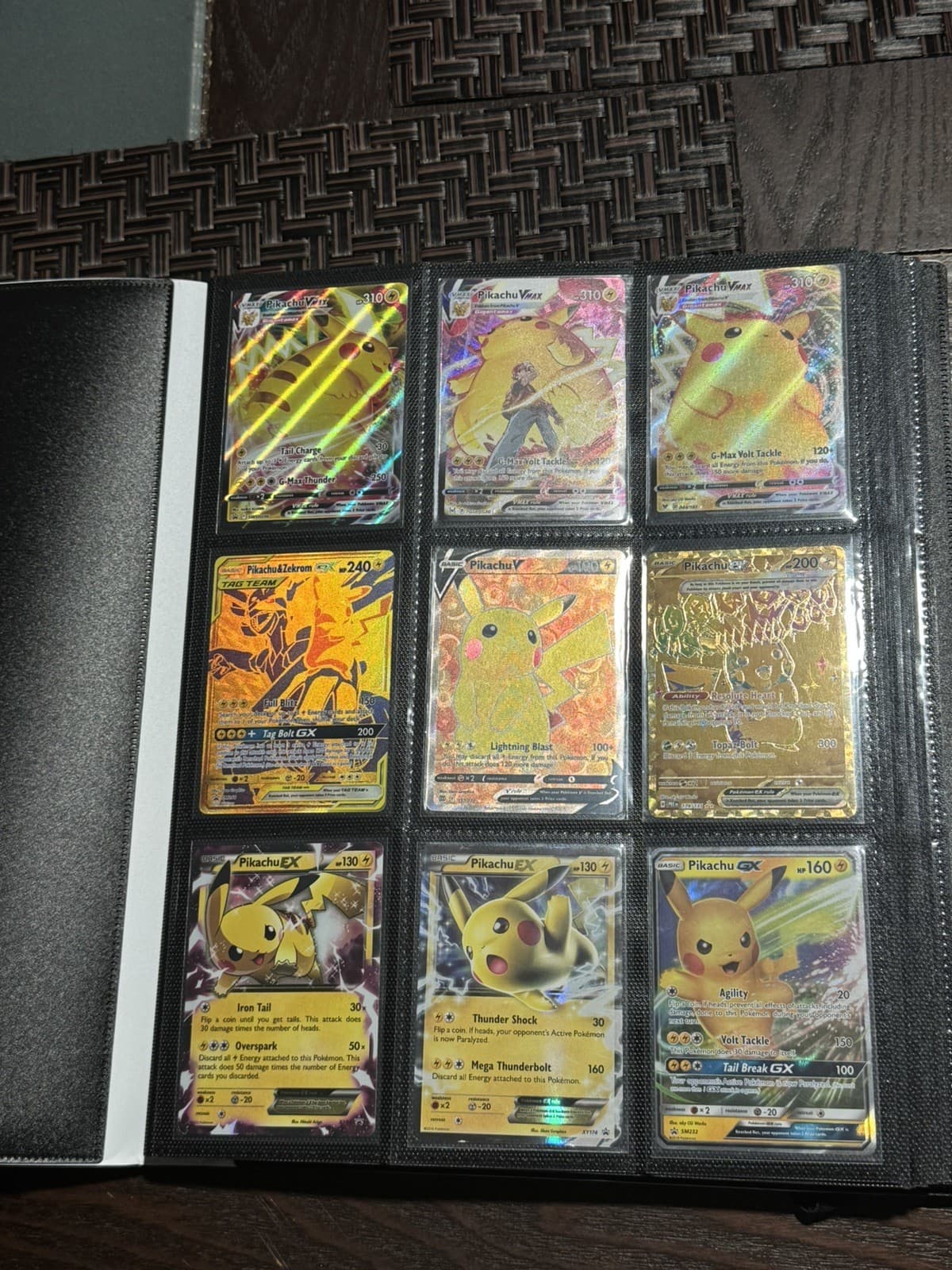 INSANE LOT 111 Cards - Pokemon Binder Collection All Pikachu