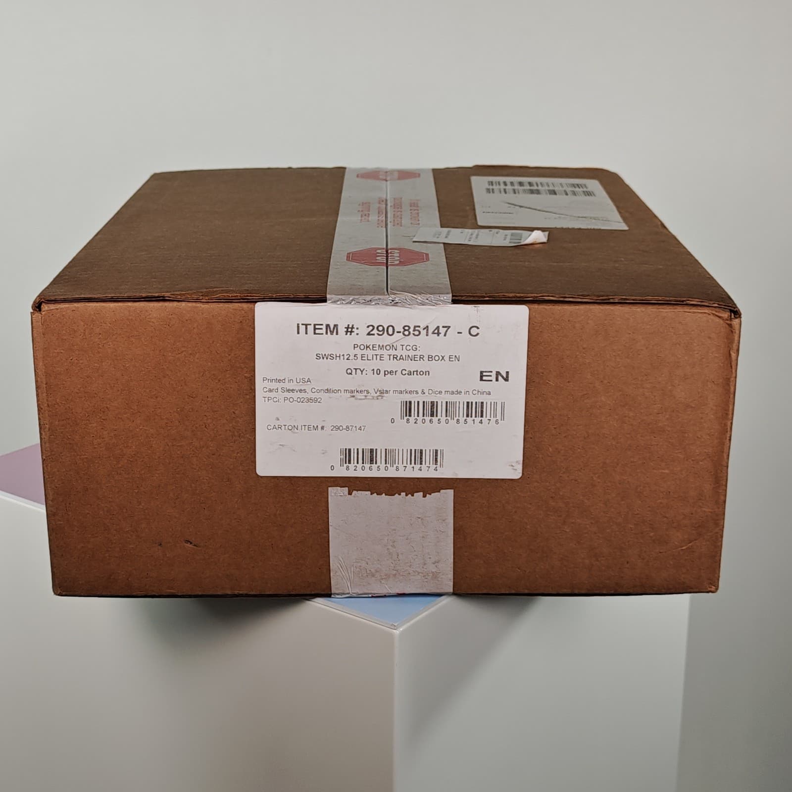 Crown Zenith Elite Trainer Box Case 10x Pokemon 2023 English Sealed