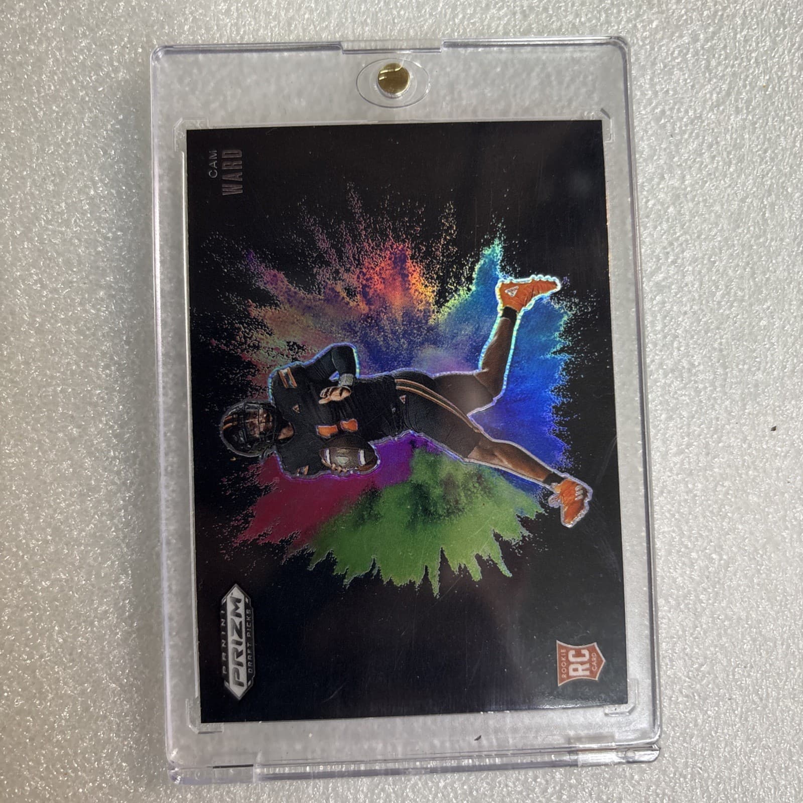 2025 Panini Prizm Draft Picks - Black Color Blast Cam Ward #17 (RC)
