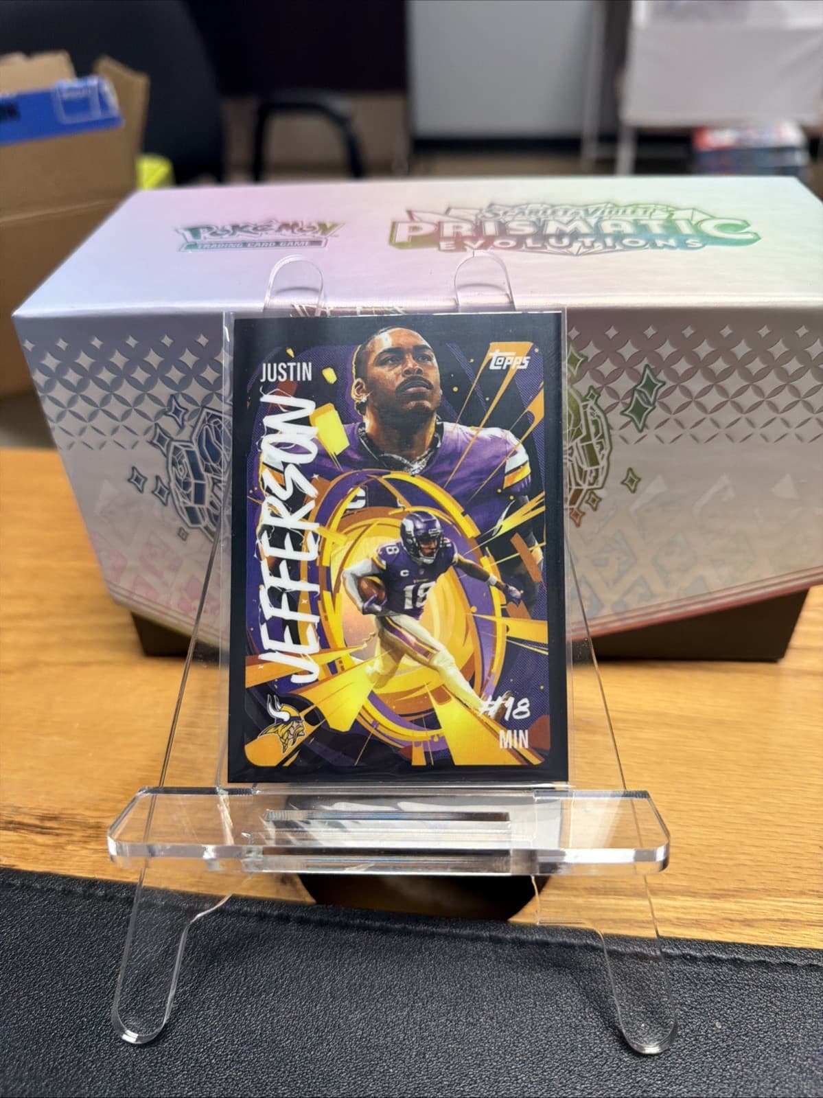 2025 Topps Chrome - Ultra Violet Justin Jefferson #UV-13 SSP - Minnesota Vikings