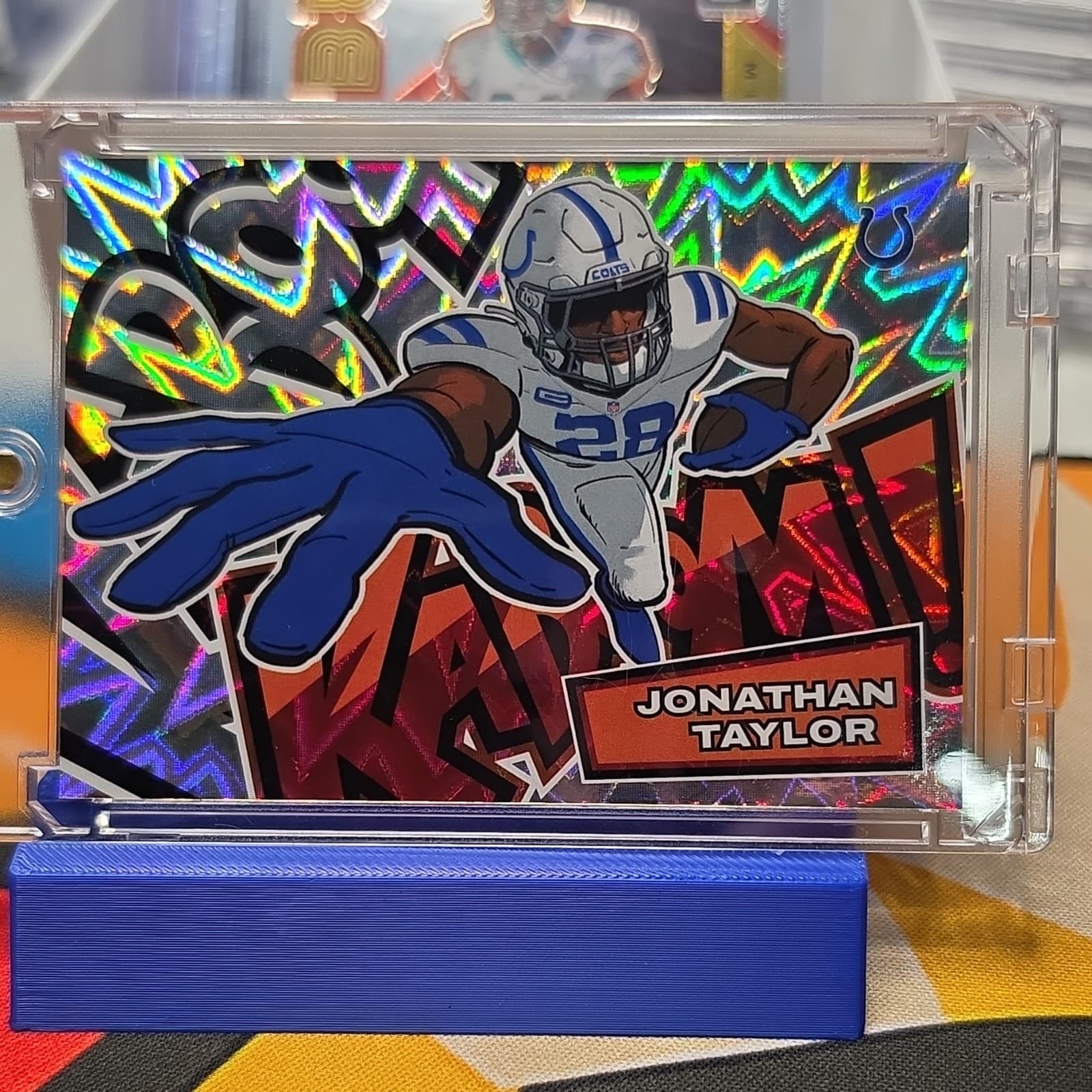 2025 Panini Absolute Kaboom Horizontal Jonathan Taylor Colts #14 Football