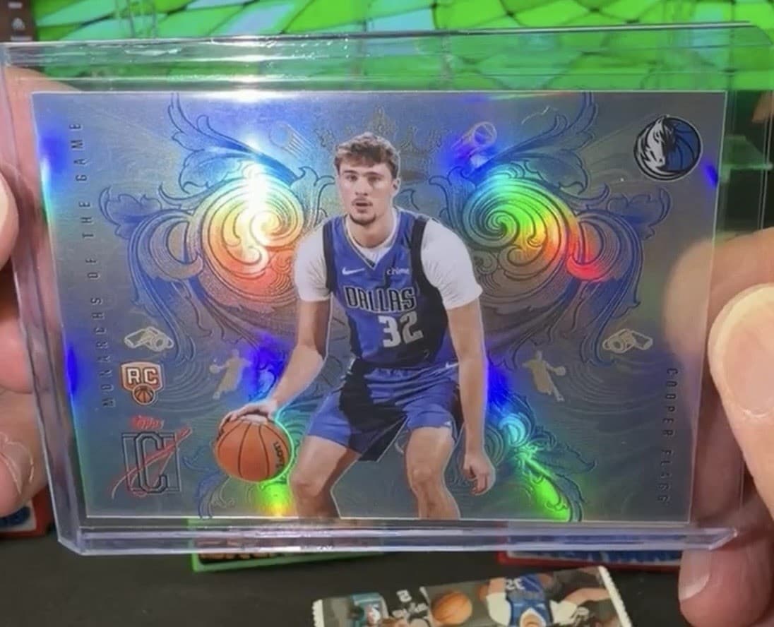 2025-26 topps signature series basketball Cooper Flagg monarchs of the game SP