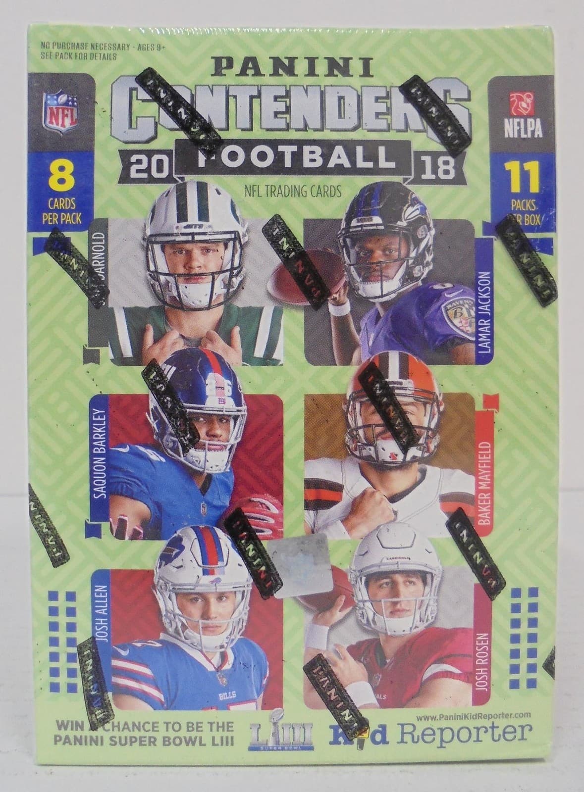 2018 Panini Contenders Football Fanatics 11-Pack Blaster Box