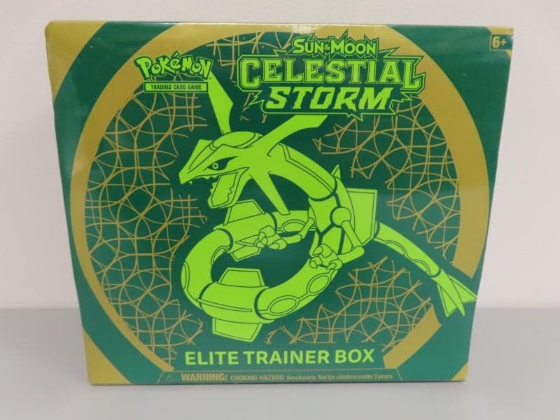 2018 Pokemon Sun & Moon Celestial Storm Factory Sealed ETB Elite Trainer Box