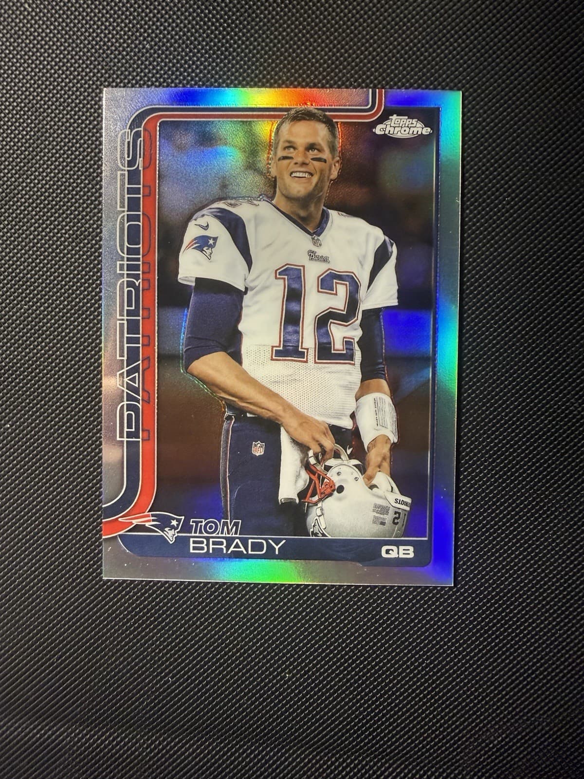 2025 Topps Chrome Tom Brady #401 Patriots Legends Image Variation