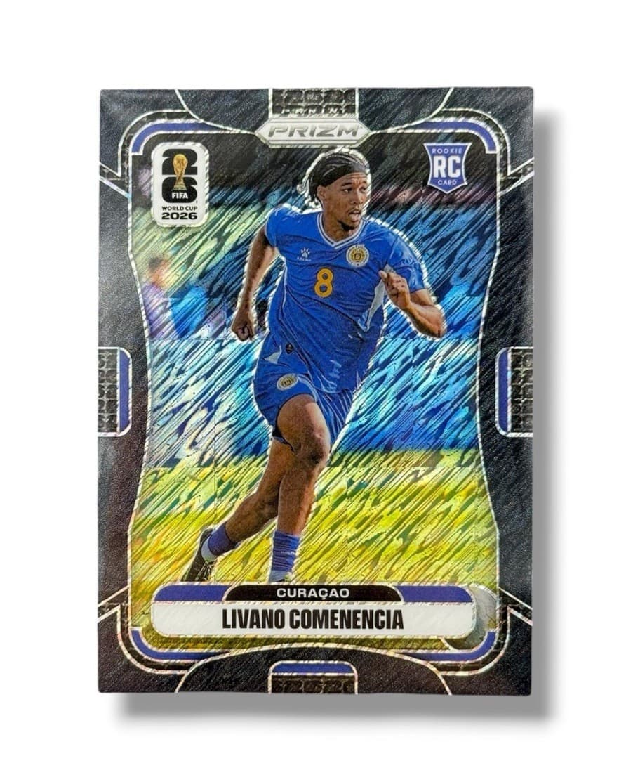 2026 Prizm World Cup Livano Comenencia Rookie Black Shimmer 1/1 #204 Curacao