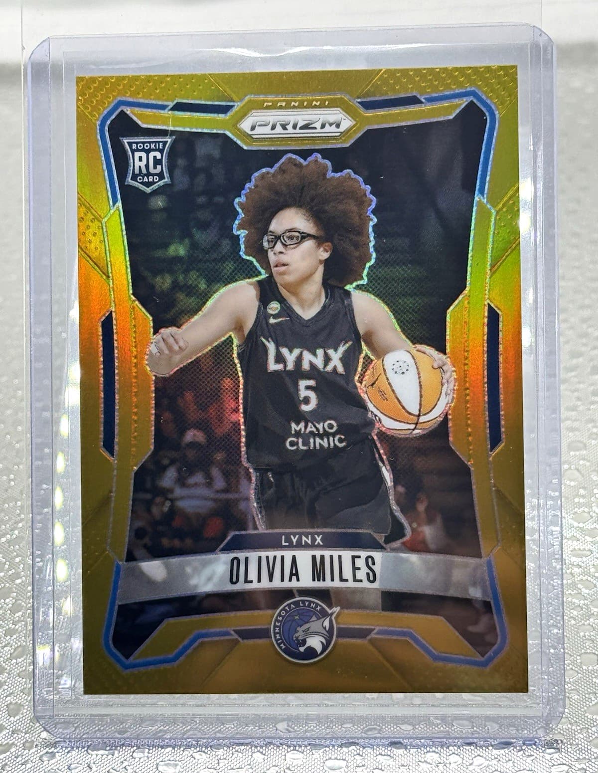 Olivia Miles- Rookie True Gold 08/10 2026 Panini WNBA Prizm Basketball #131