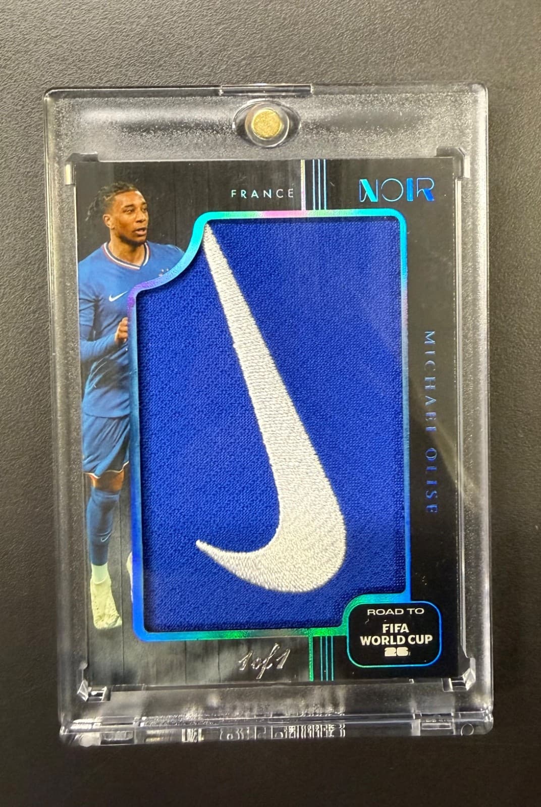 1/1 Michael Olise Nike Swoosh Patch W/C 2026 🔥Historic Card: 7 Assists W/C🔥