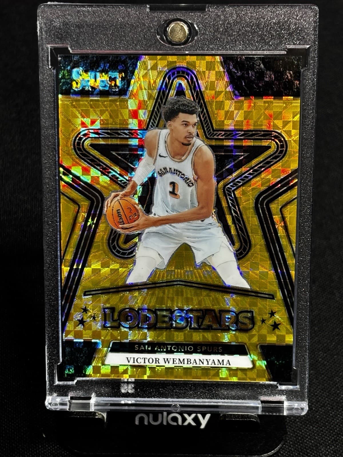 2024-25 Panini Select Basketball - Victor Wembanyama - Lodestars - Gold 3/10