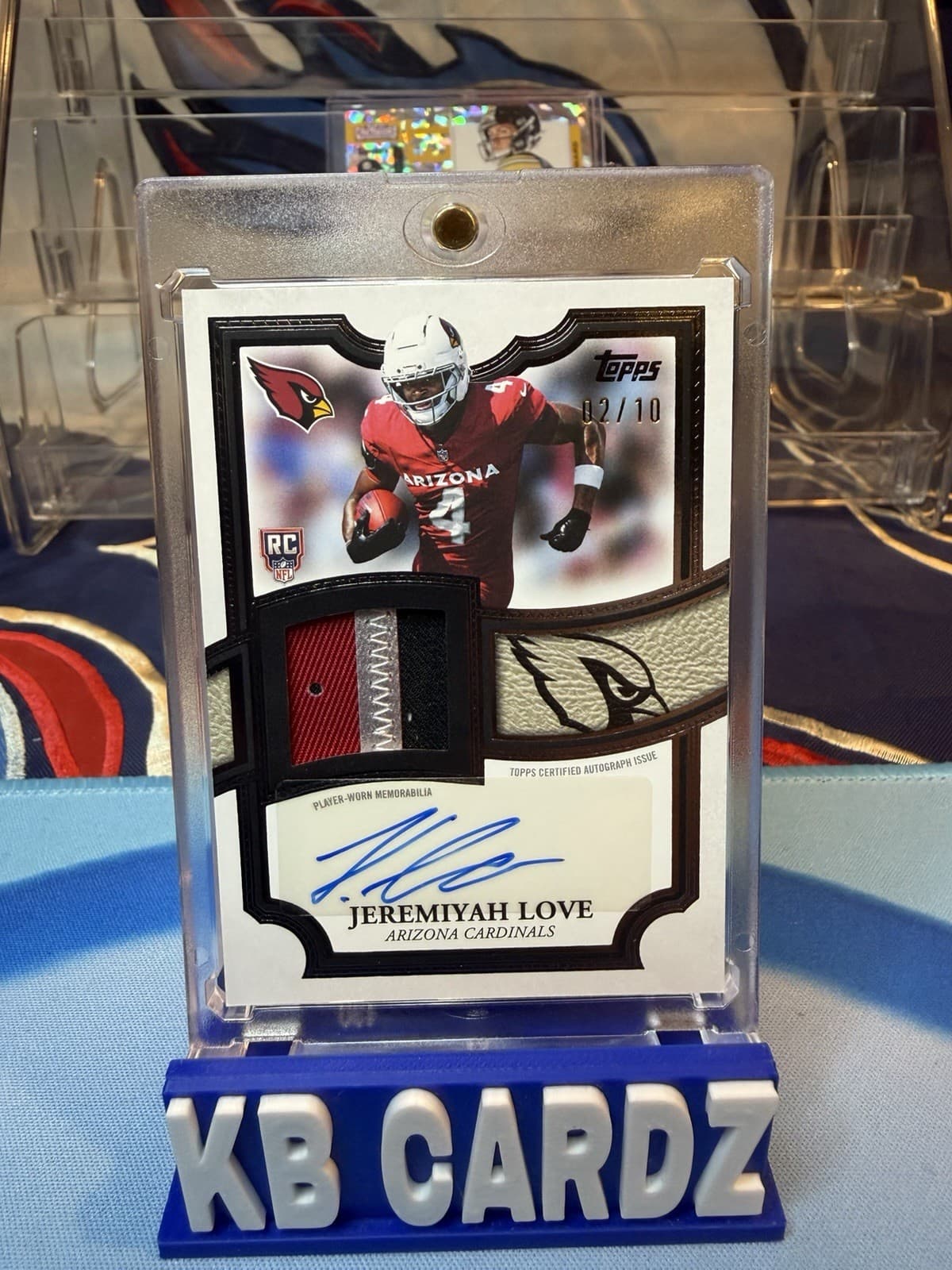 2026 Topps Flagship Football - Jeremiah Love RPA - #ARP-JL 2/10!!!
