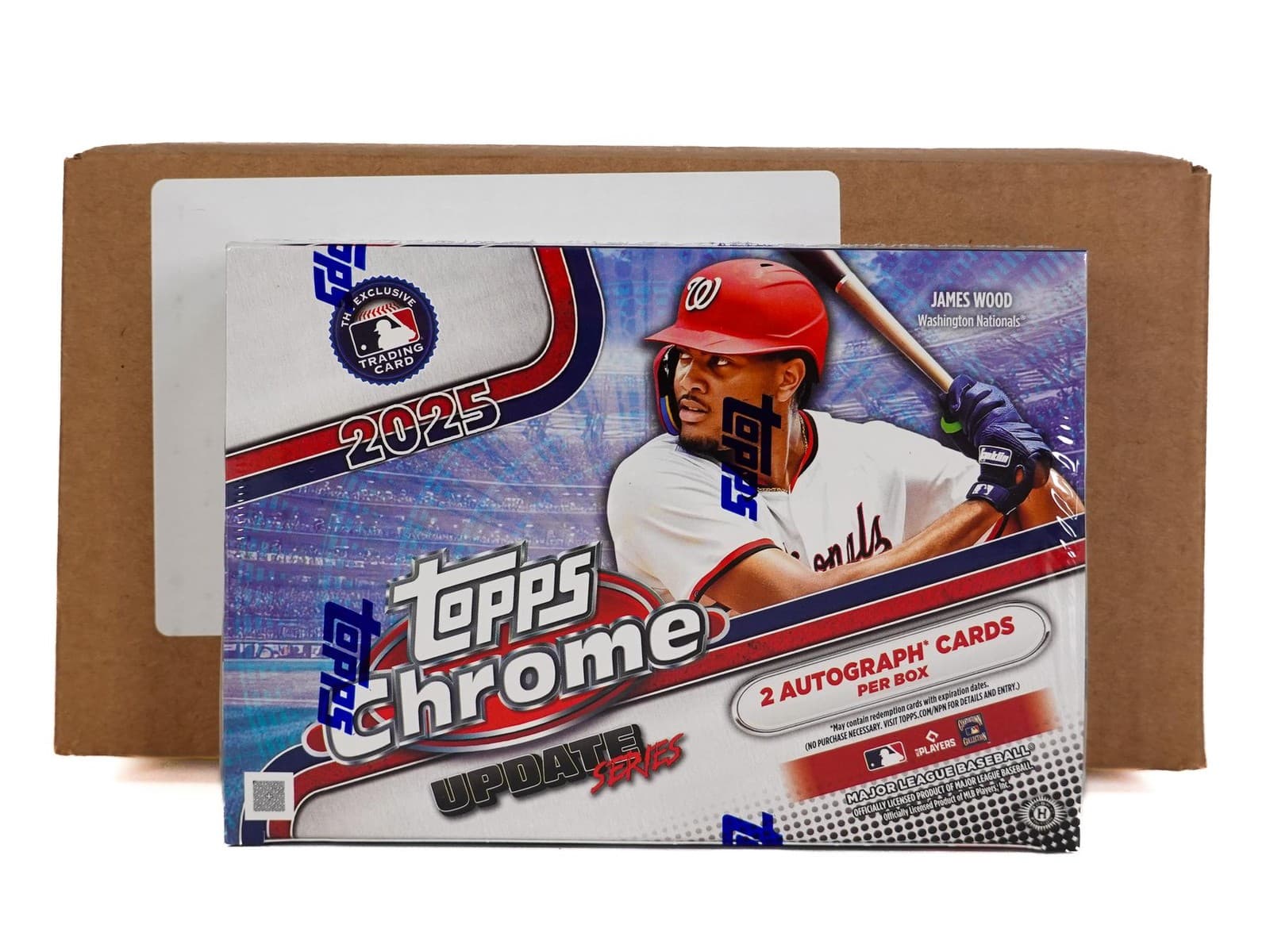 2025 TOPPS CHROME UPDATE SERIES BASEBALL DELIGHT 6-BOX CASE
