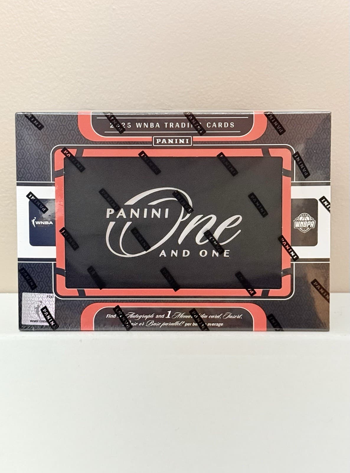 2025 Panini One And One WNBA Sealed Hobby Box—2 Encased Cards w/ 1 Auto (A)