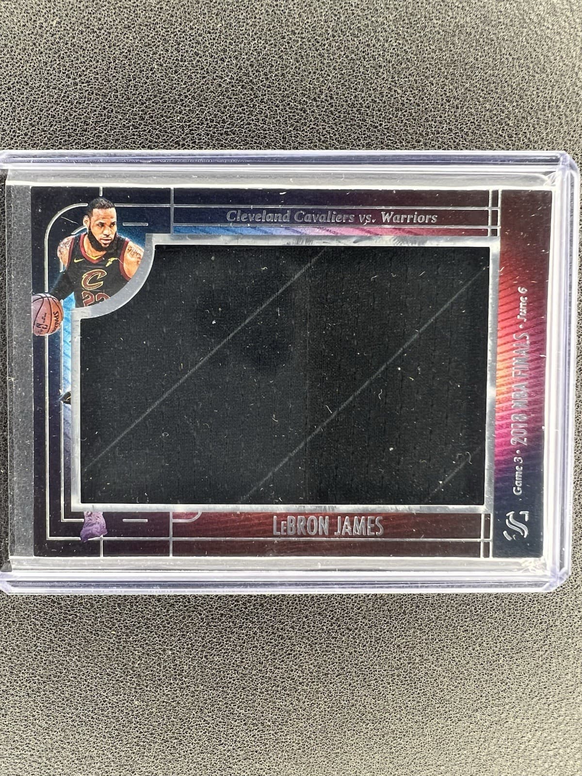 2024-25 Panini Silhouette LeBron James NBA Finals Jumbo Jersey #FJM-LBJ Cavs NBA