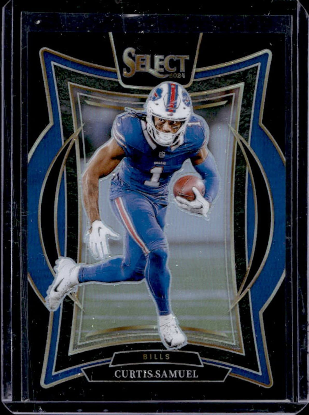 2024 Panini Select Curtis Samuel Concourse Black Prizm #1/1 Bills