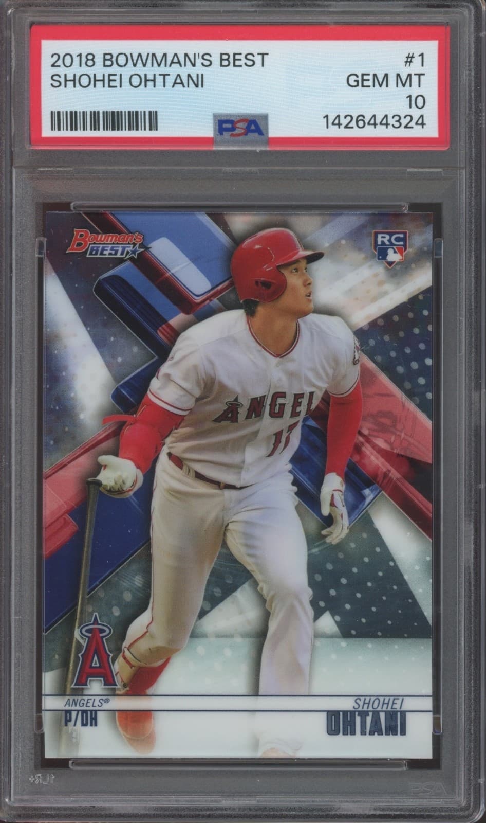 2018 Bowman's Best #1 Shohei Ohtani RC Rookie Gem Mint PSA 10