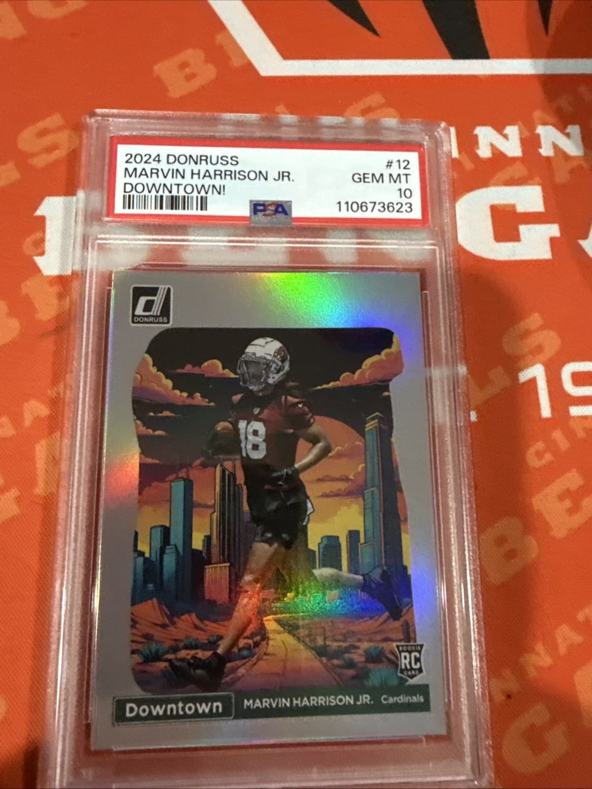 2024 Panini Donruss - Downtown! Marvin Harrison Jr. #12 (RC)