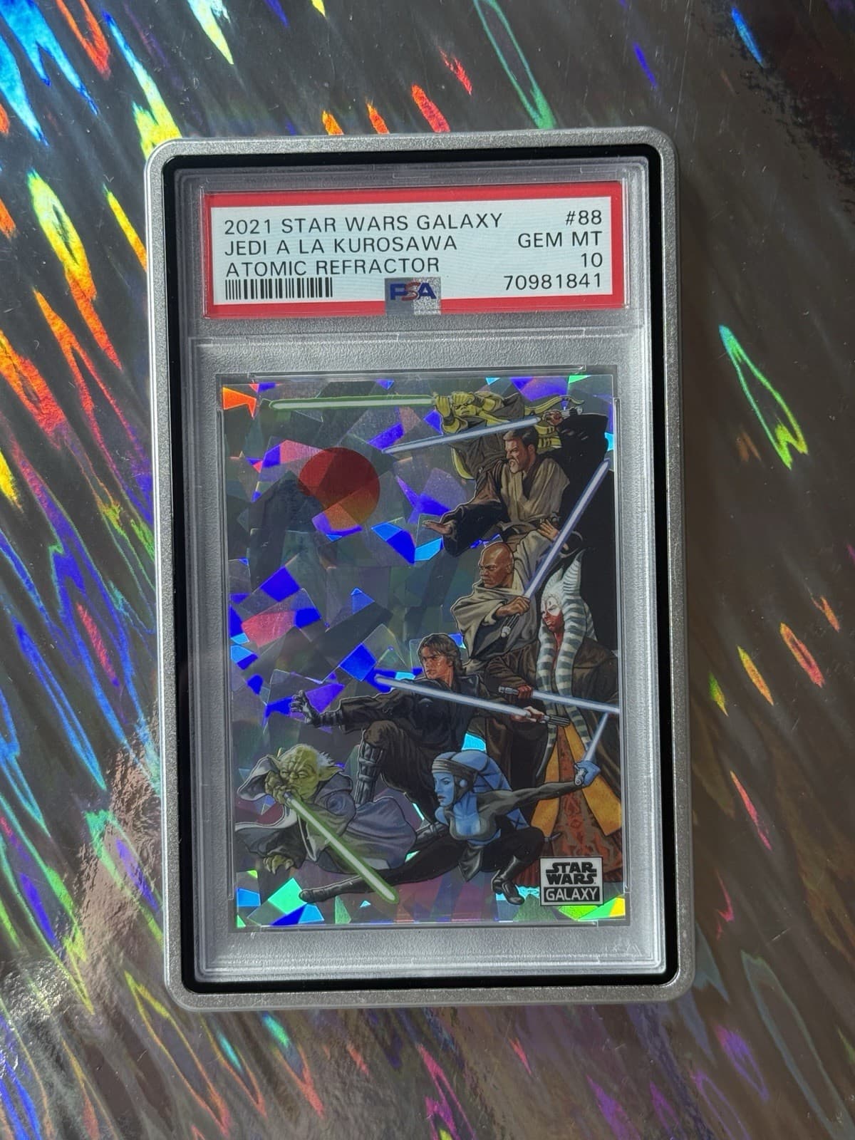 2021 Topps Star Wars Galaxy Chrome #88 Jedi A La Kurosawa #29/150 PSA 10! ⚔️💎⚔️