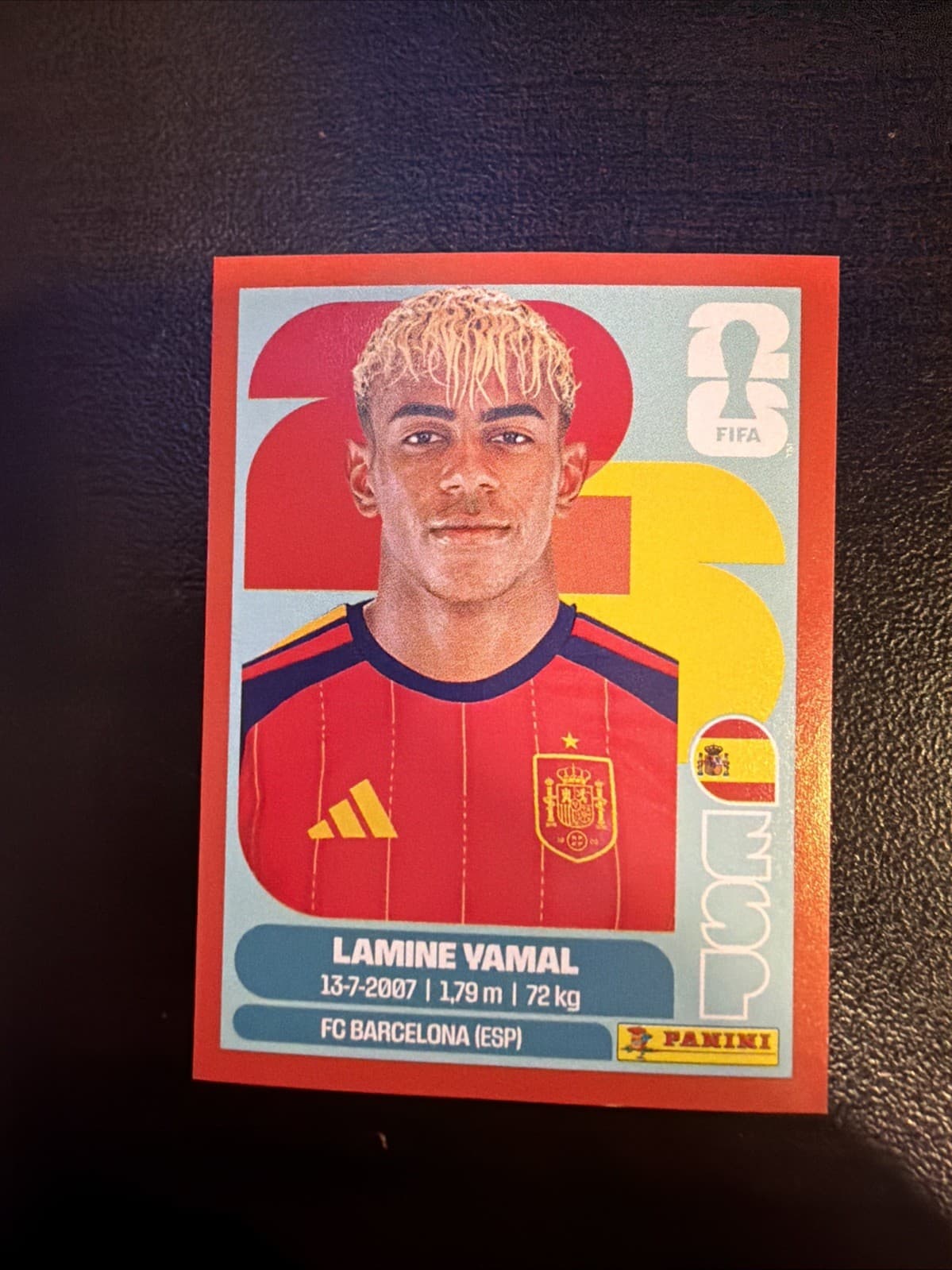 Panini FIFA World Cup 2026 Sticker ESP 15 Lamine Yamal FC Barcelona Spain