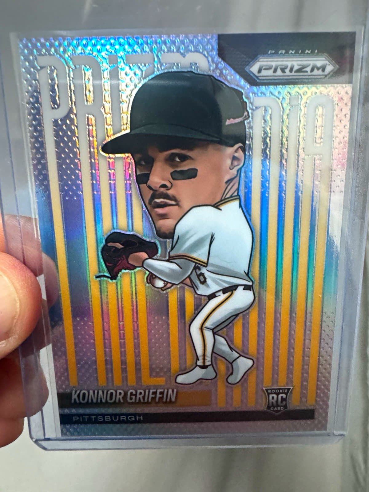 Panini 2026 Prizm Baseball Konnor Griffin Prizm-ania Prizm RC #3 Pirates