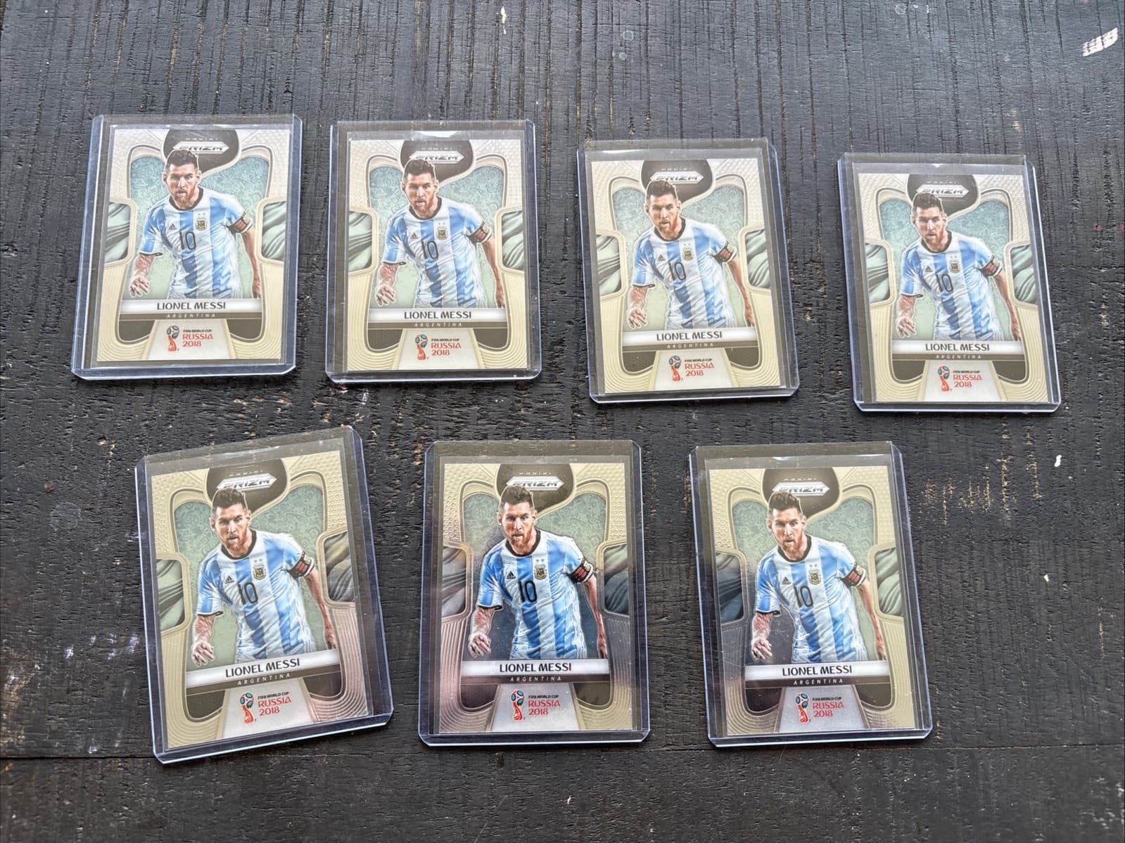 2018 Prizm World Cup Lionel Messi Lot (7) Argentina